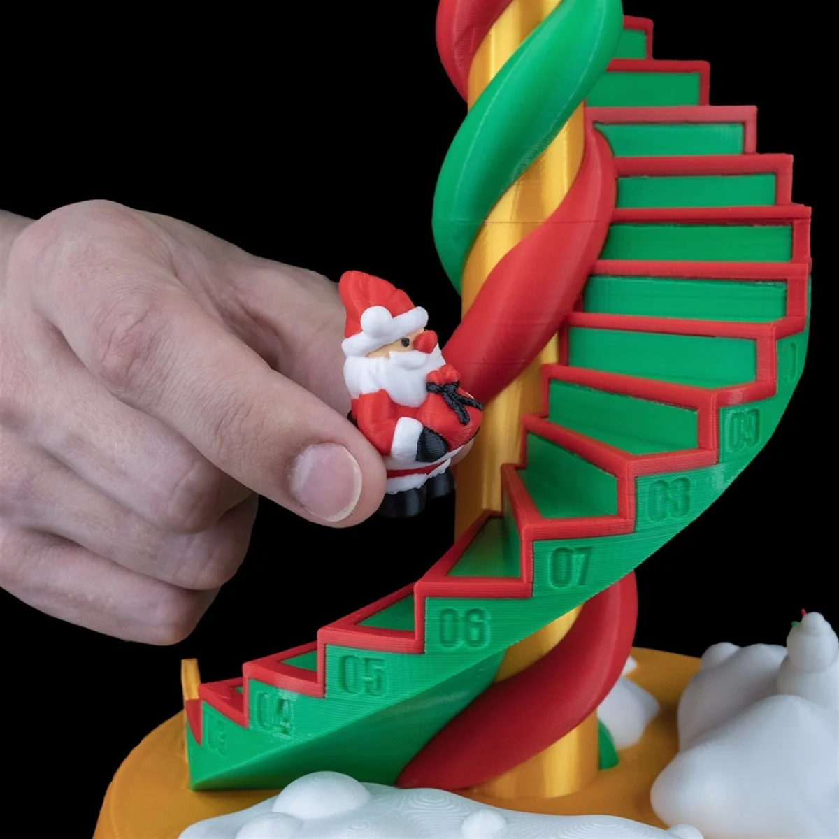 Christmas Step By Step Countdown - 3D Printed