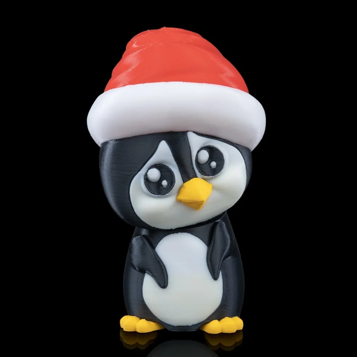 Flipper, the Penguin Christmas Ornament x3 - 3D Printed
