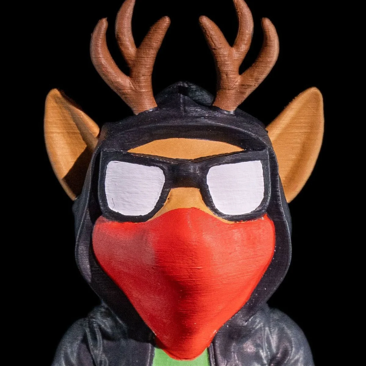 Santa Crew - Ruthless Rudolph - 3D Printed