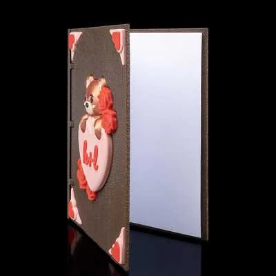 Beary Special Custom Scrapbook Cover Gift / Valentines / Memories - 3D Printed