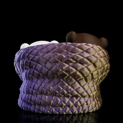 Cuddling Bears / Valetines Gift - 3D Printed