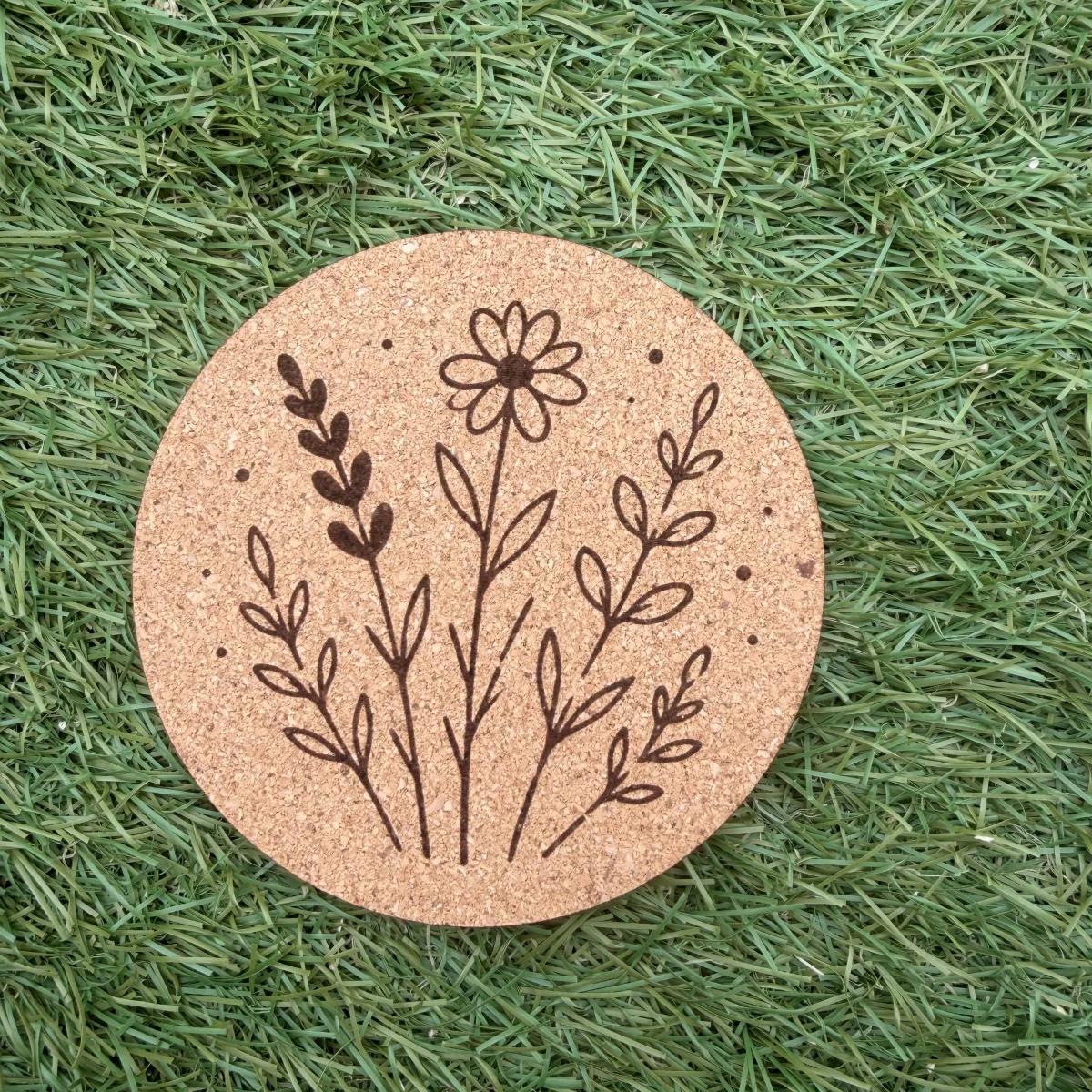 Personalised Cork Coasters
