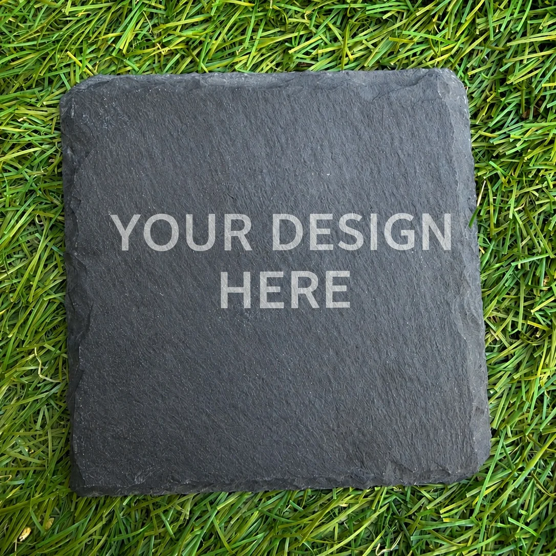 Personalised Natural Slate Drink Coasters – Prosecco, Gin, Beer & Cocktail Designs