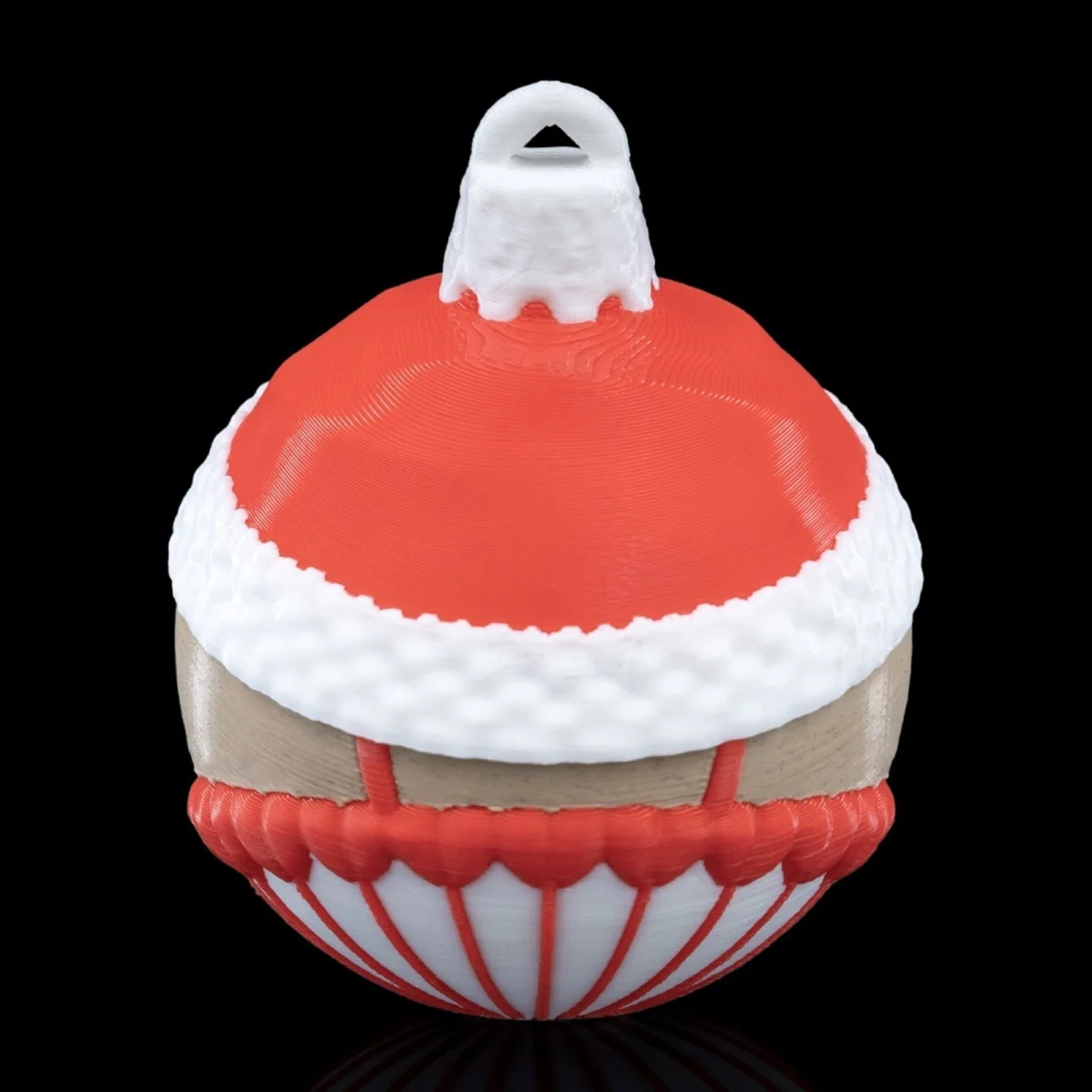 Nutcracker Christmas Ornament x3 - 3D Printed