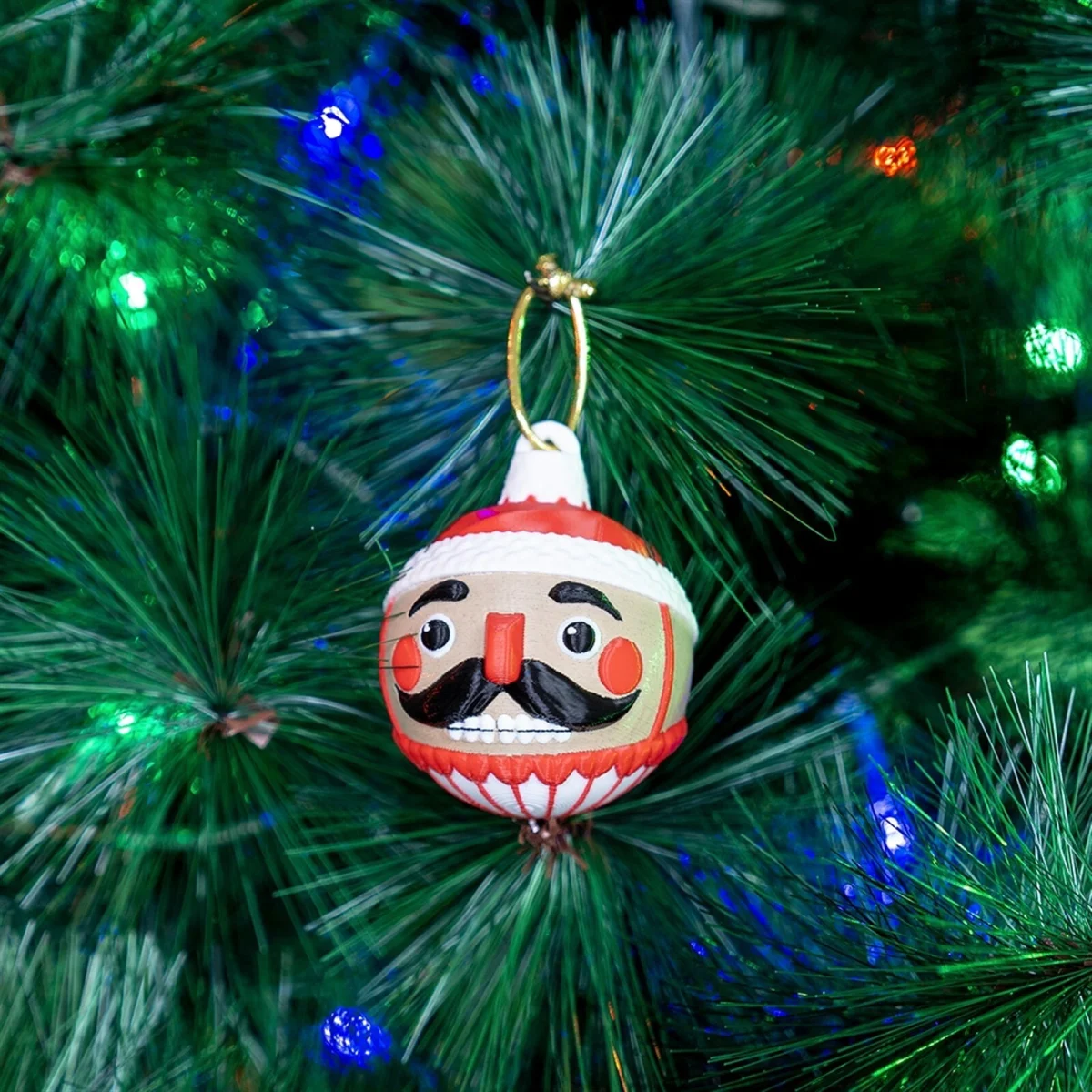 Christmas Ornament Set x8 Unique Designs - 3D Printed