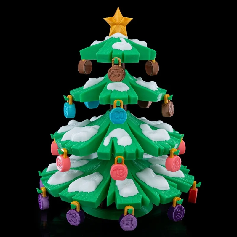 Trim it up! Christmas Countdown - 3D Printed