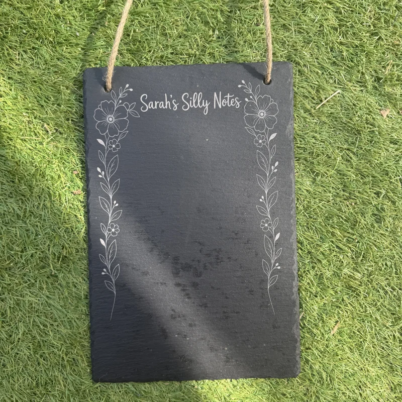 Personalised  Hanging Rectangle