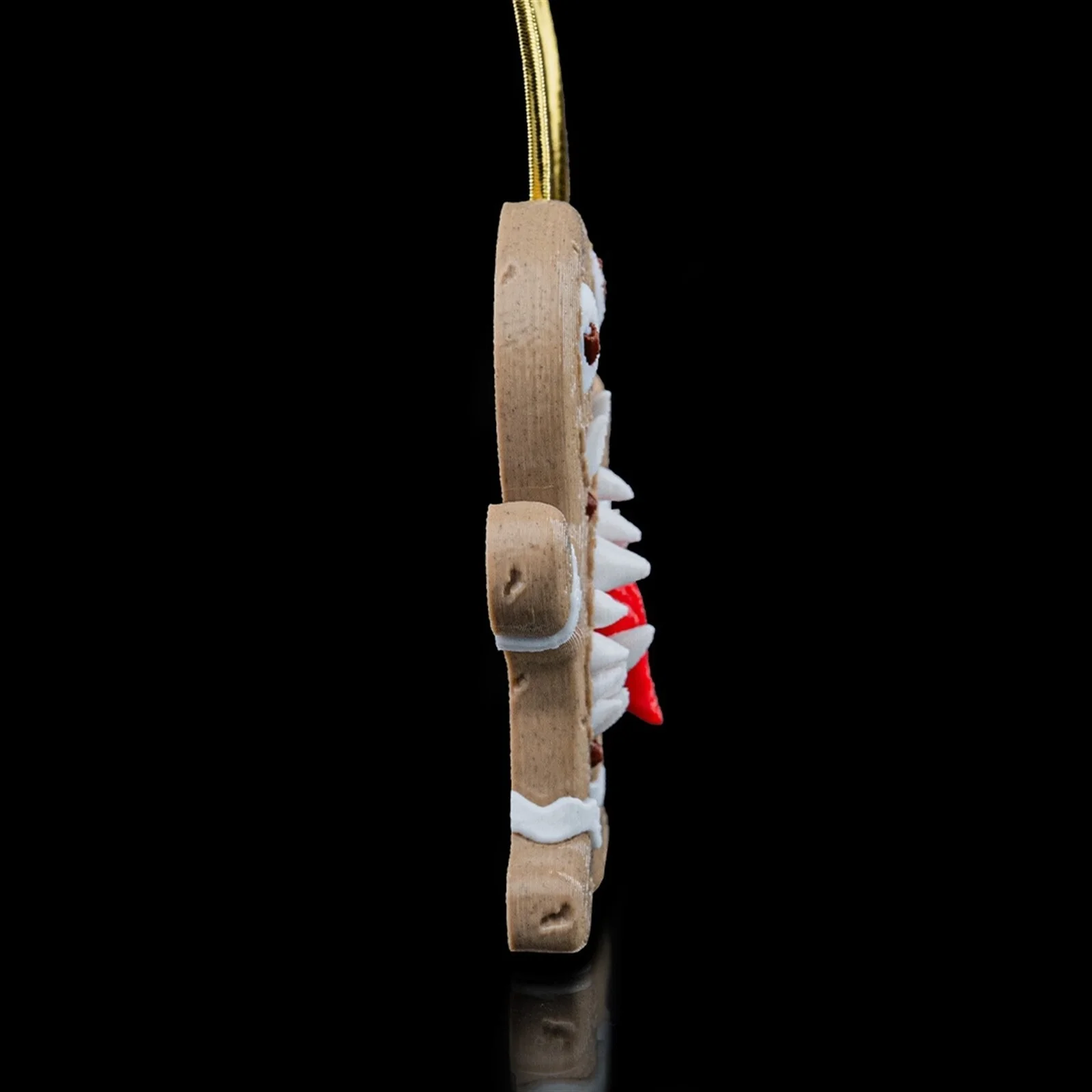Gingerbread Mimic Christmas Ornament x5 - 3D Printed