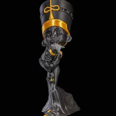 Cat Lady of Egypt Ornament / Statue - 3D Printed