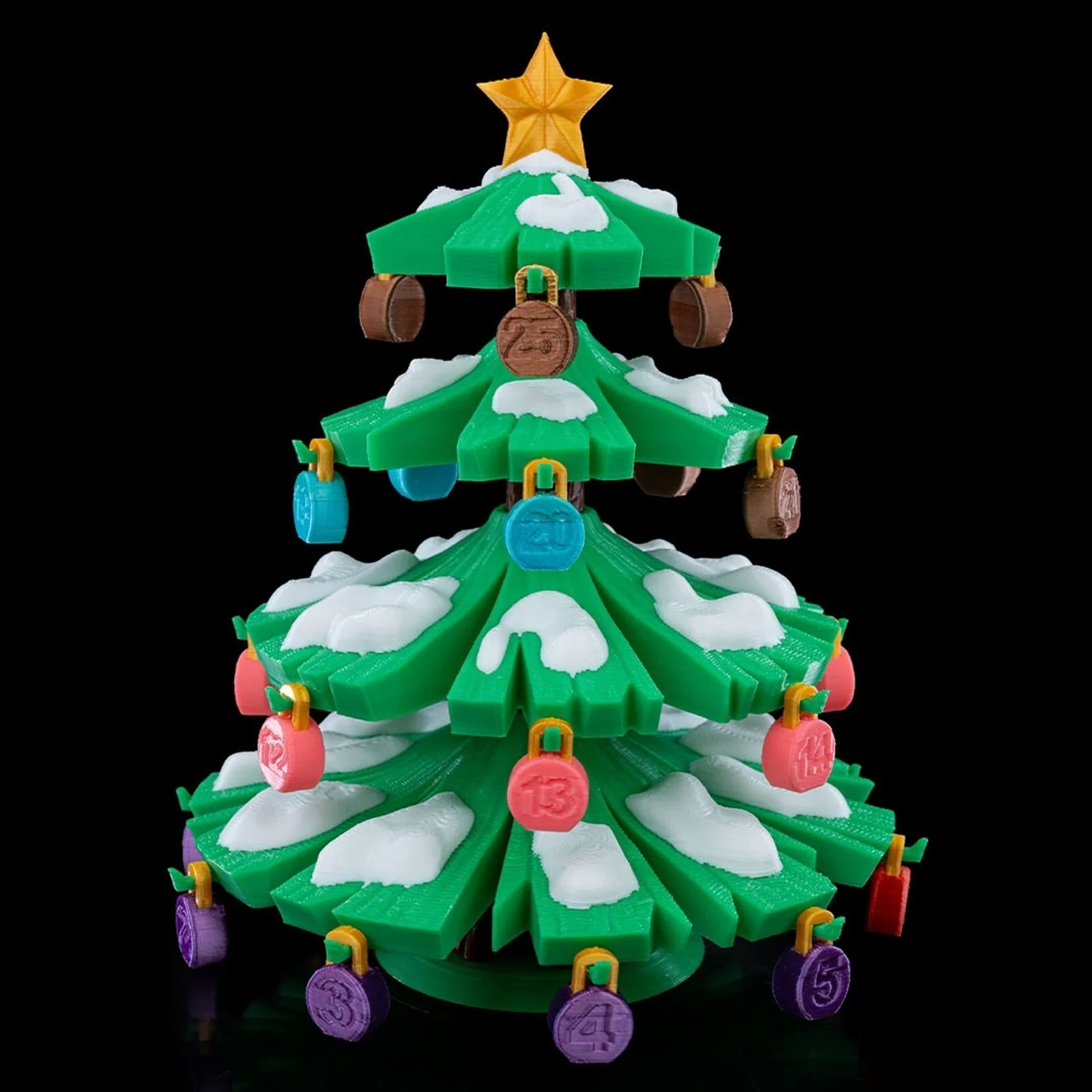 Trim it up! Christmas Countdown - 3D Printed