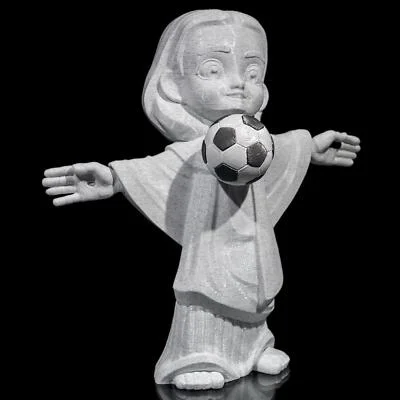 Brazilian Christ the Redeemer Ornament / Statue - 3D Printed