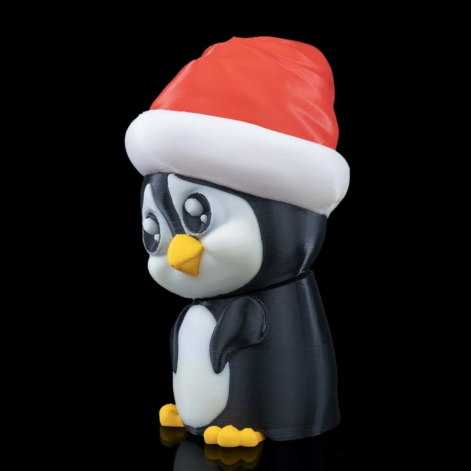 Flipper, the Penguin Christmas Ornament x3 - 3D Printed