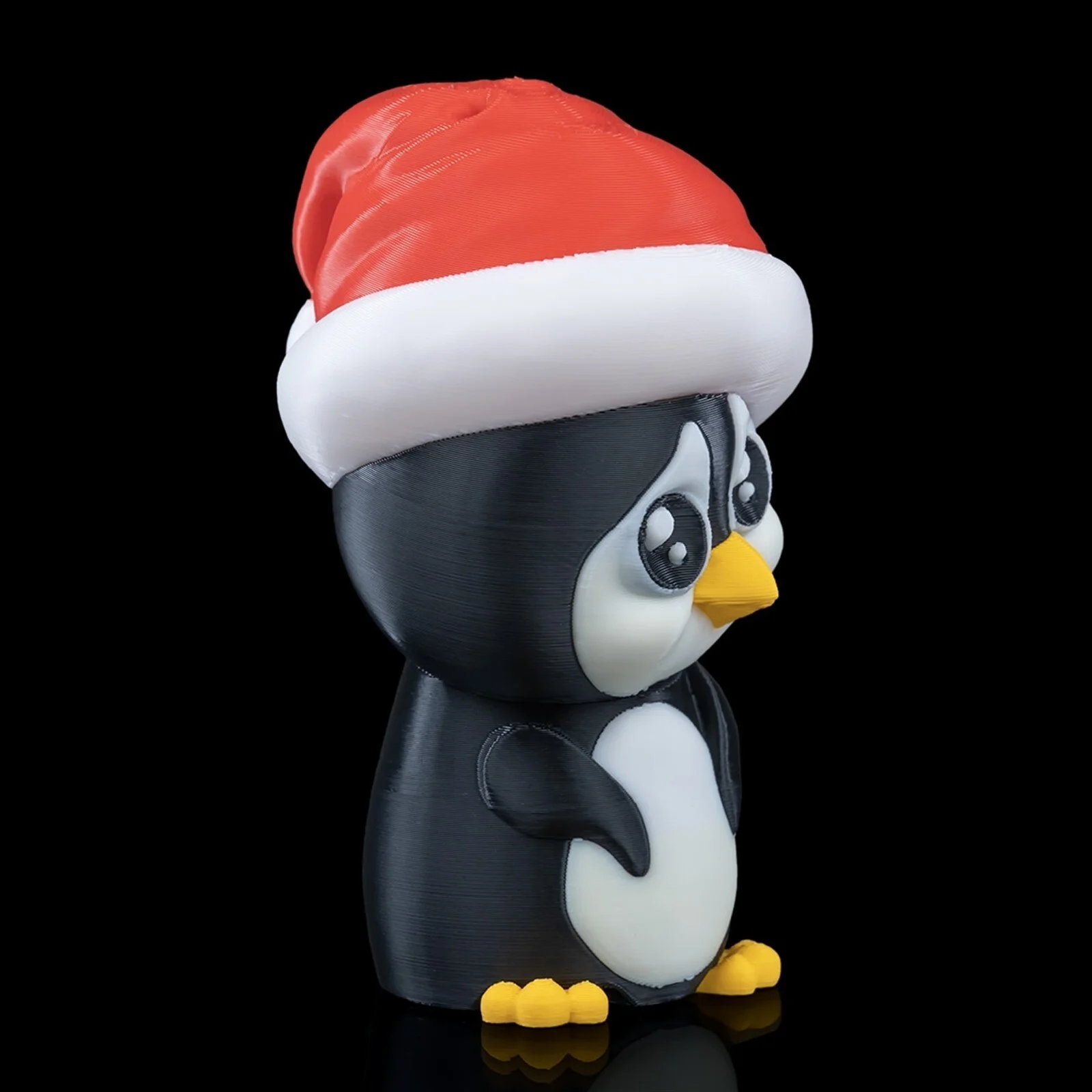Flipper, the Penguin Christmas Ornament x3 - 3D Printed