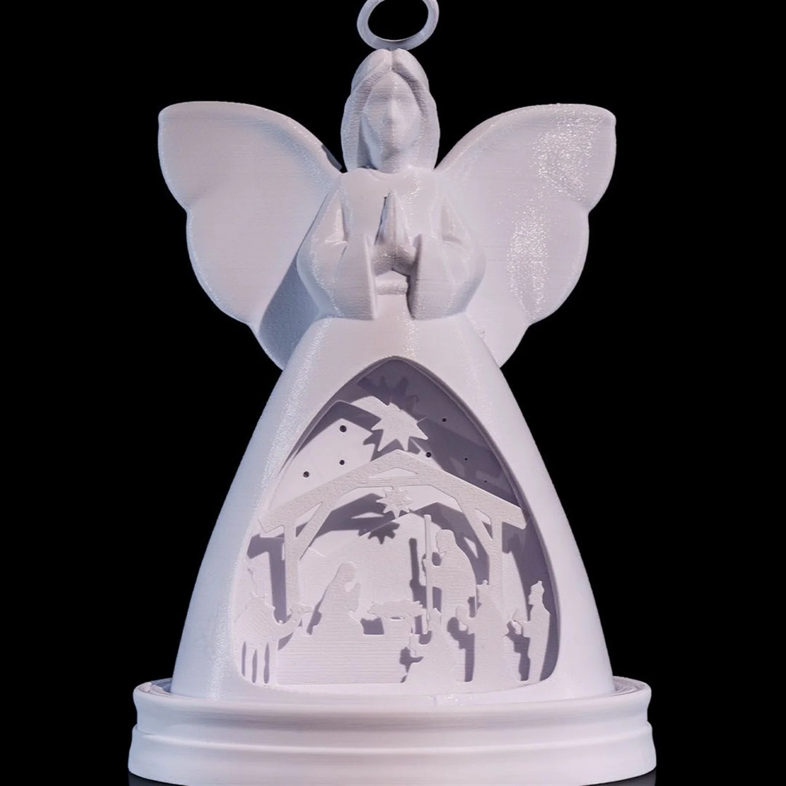 Christmas Angel Night Light - 3D Printed