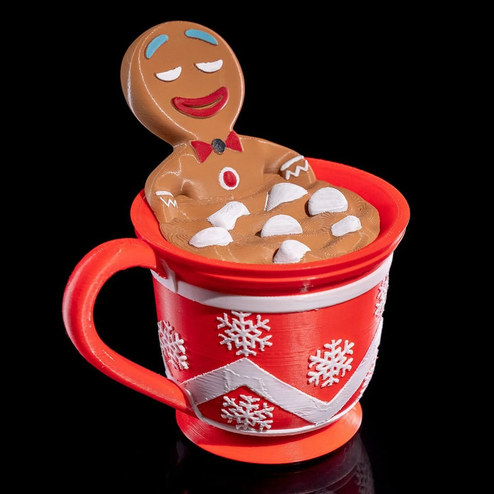 Gingerbread Jacuzzi Storage Christmas - 3D Printed
