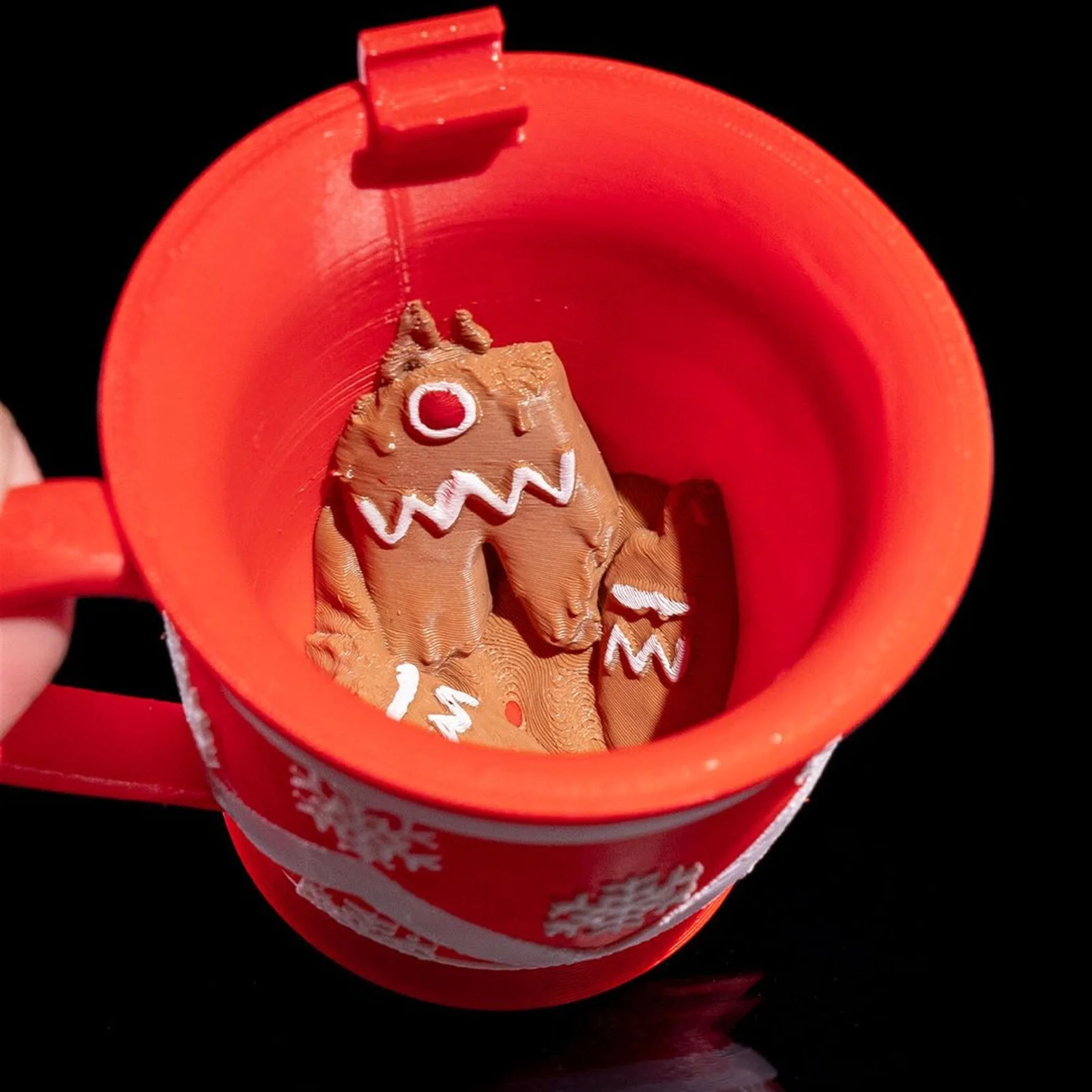 Gingerbread Jacuzzi Storage Christmas - 3D Printed