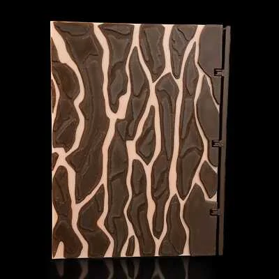 Heart Carving Custom Scrapbook Cover Gift / Valentines / Memories - 3D Printed