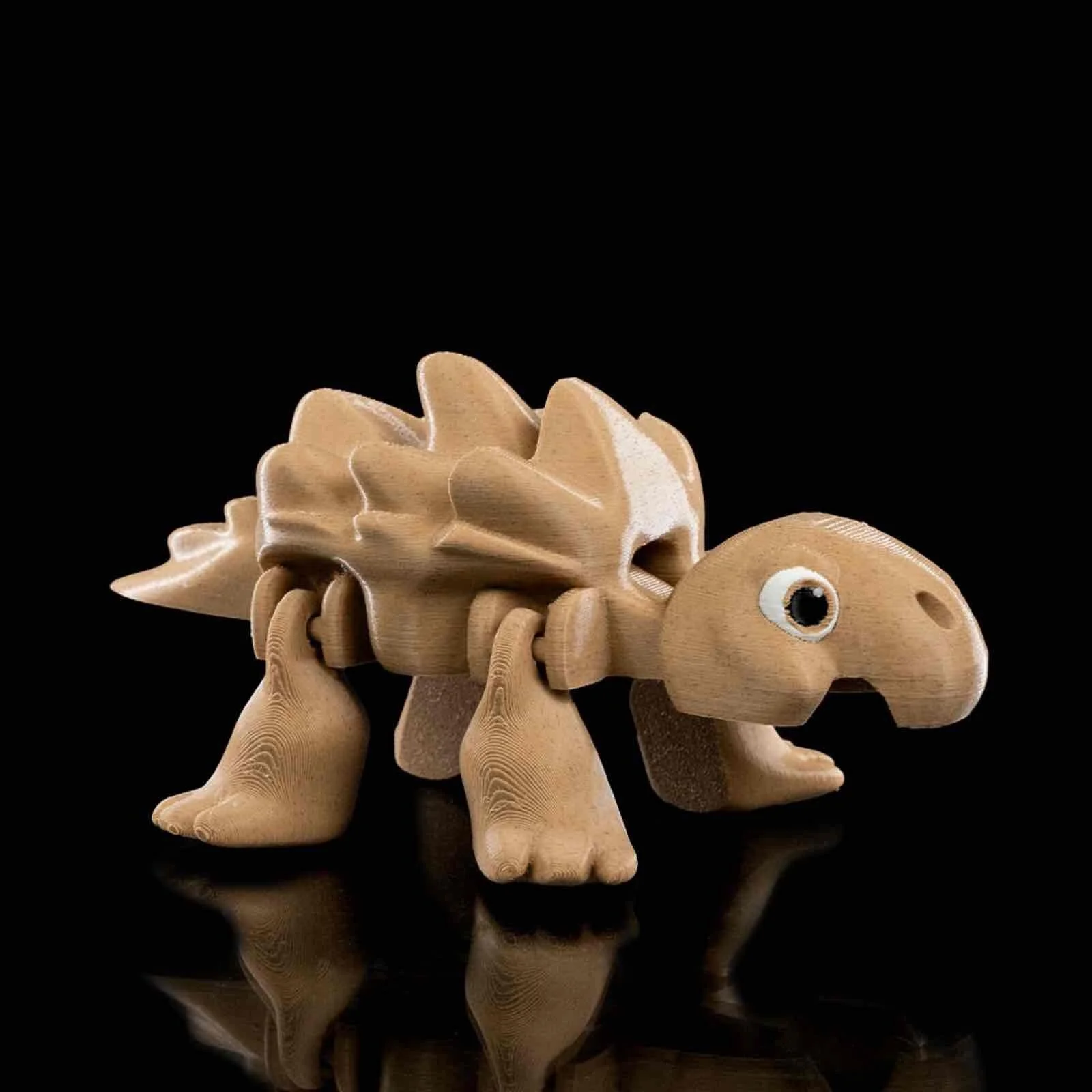 3D Printed Tired Turtle, Articulated Fidget Toy, Desk Buddy, Fidget Pet