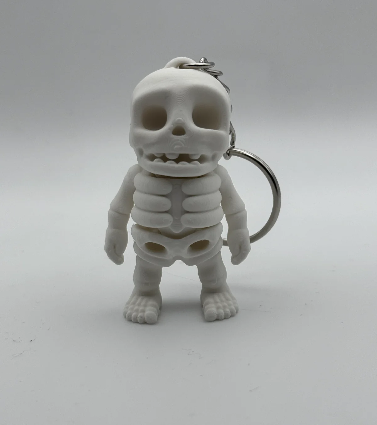 Skeleton Key Chain / Bag Pendant - Halloween