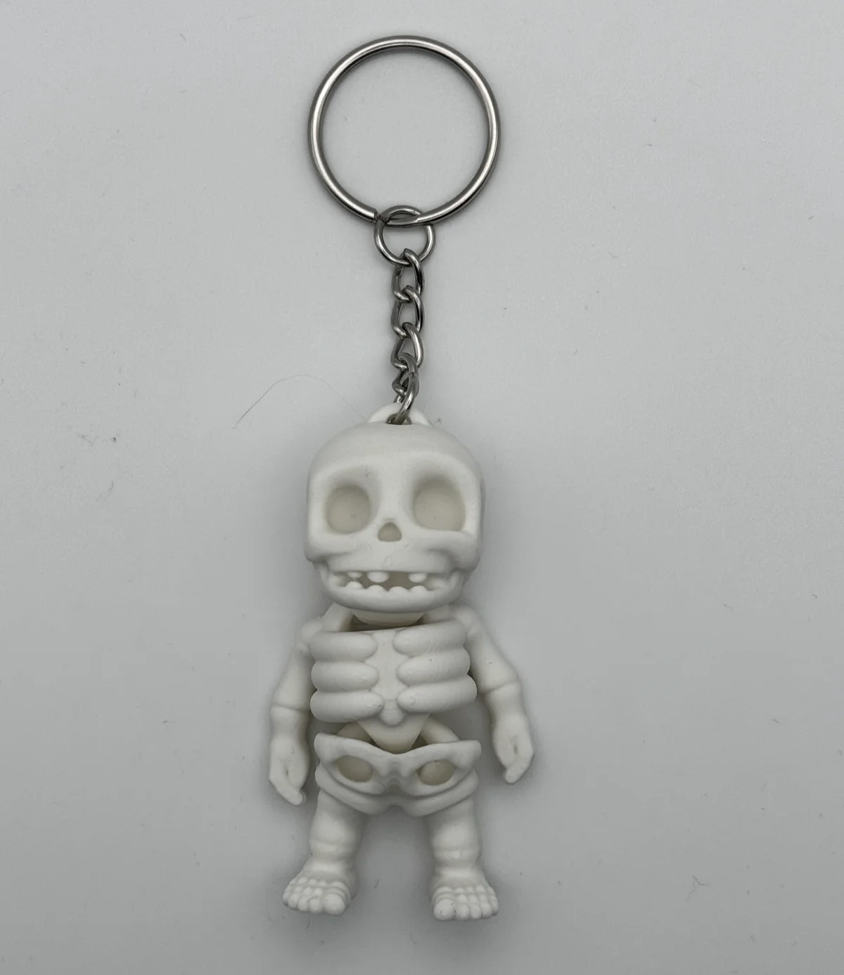 Skeleton Key Chain / Bag Pendant - Halloween