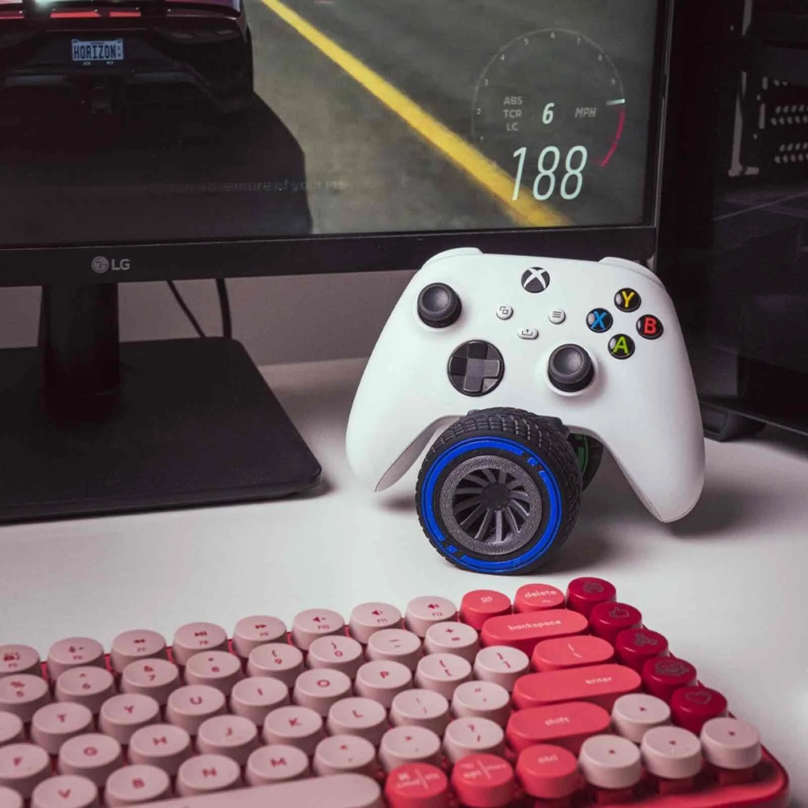 Pit Stop Tyres Controller Stand - 3D Printed