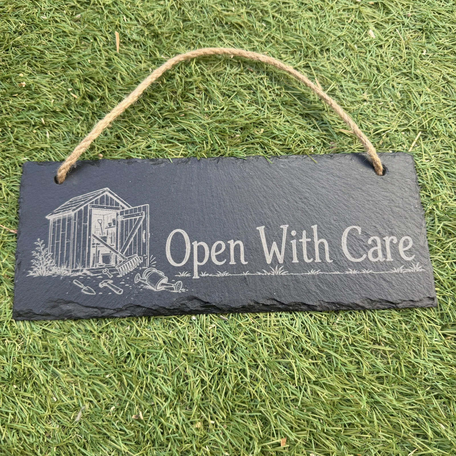 Personalised garden signs