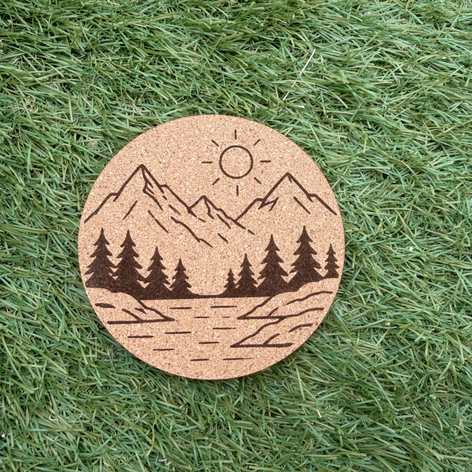 Personalised Cork Coasters