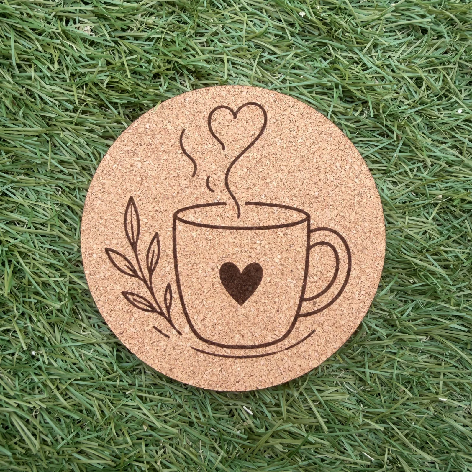 Personalised Cork Coasters