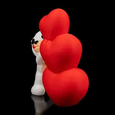 Valentine's Love to Bear Light Decor - 3D Printed