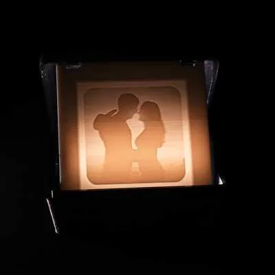 Valentine's Lithophane Box of Memories - 3D Printed
