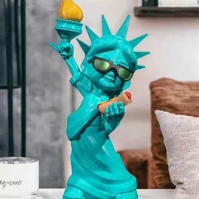 Statue of Lifestyle Liberty Ornament / Statue - 3D Printed