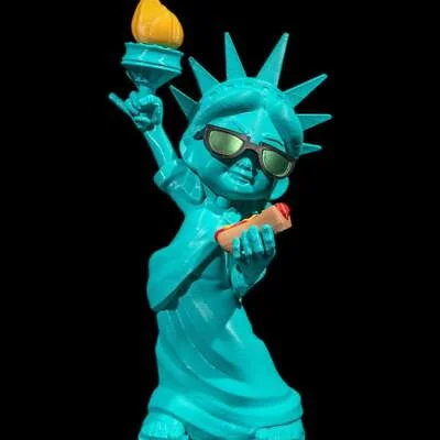 Statue of Lifestyle Liberty Ornament / Statue - 3D Printed