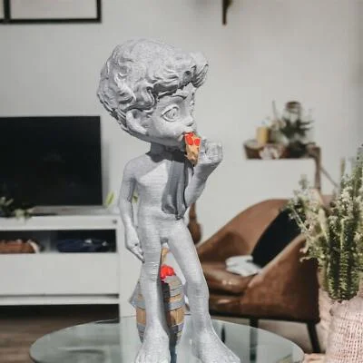 Pizzaiolo David Ornament / Statue - 3D Printed