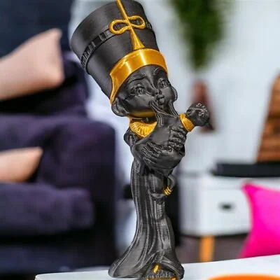 Cat Lady of Egypt Ornament / Statue - 3D Printed