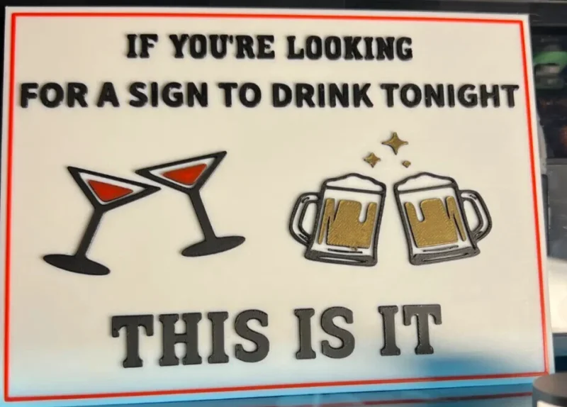 Custom 3D Printed Wall / Logo Sign