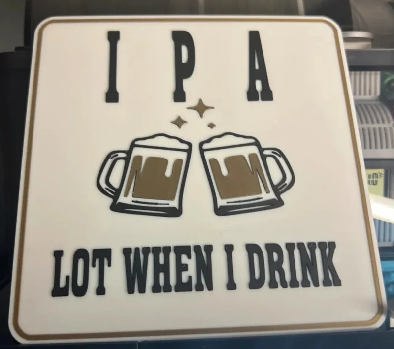 Custom 3D Printed Wall / Logo Sign