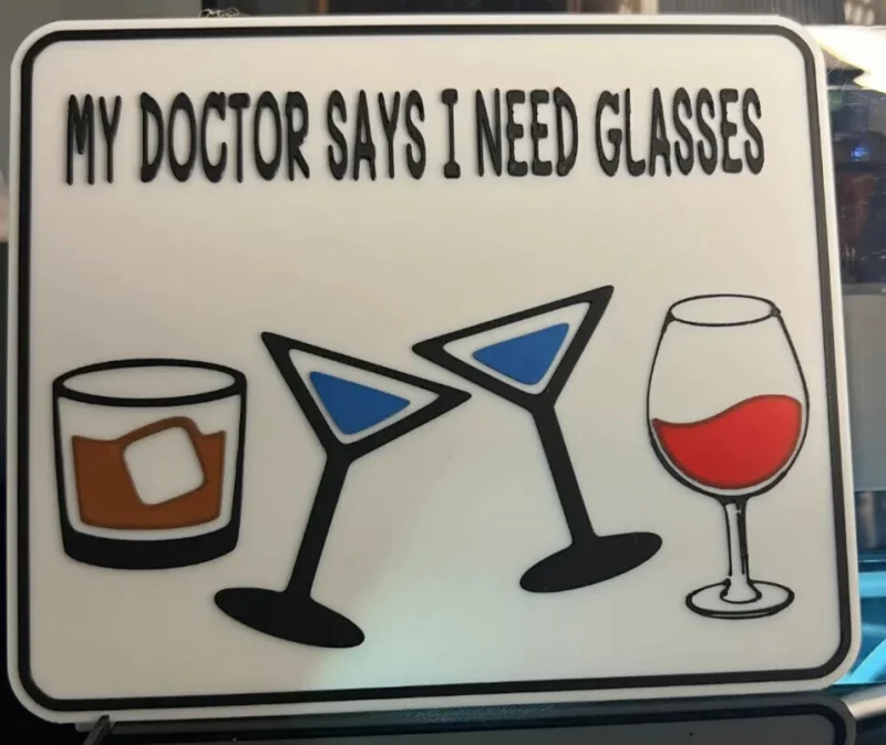 Custom 3D Printed Wall / Logo Sign