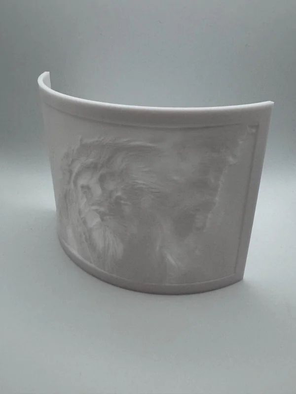 Customized Personalized Lithophane Night Light - 3D Printed