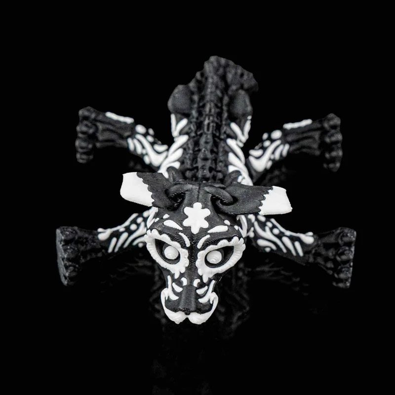 3D Printed Articulated Alebrije Set, Fidget Toy, Desk Buddy, Fidget Pet