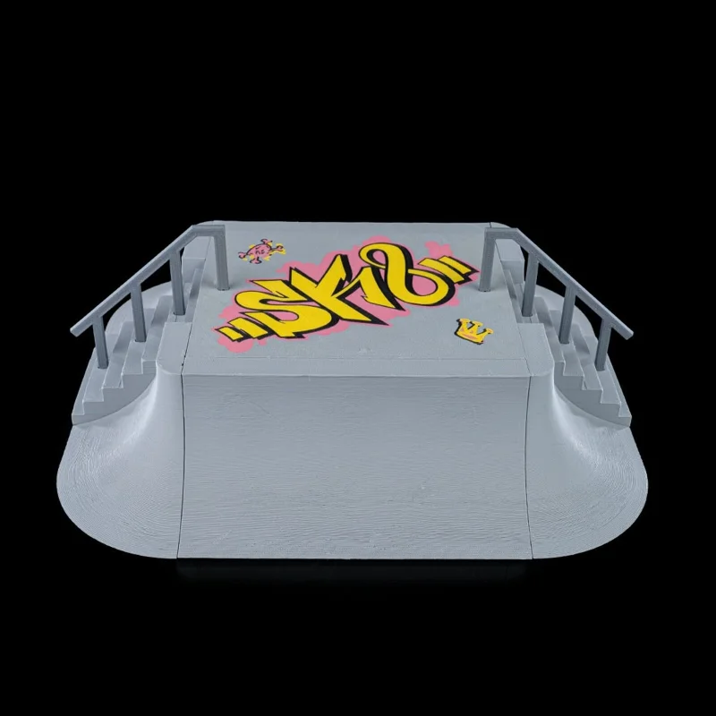 Finger Skate/Skating Park - 3D Printed FunBox Quarter Pipe