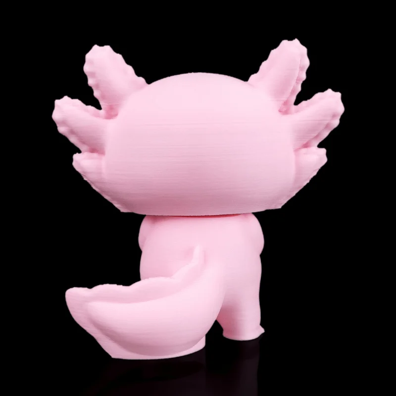 Heartfelt Axolotl - KeyChain / Desk Pet - 3D Printed