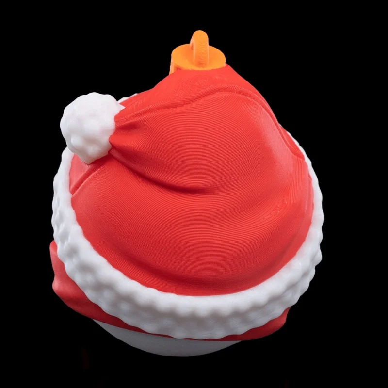 Snowman Head Christmas Ornament x3 - 3D Printed