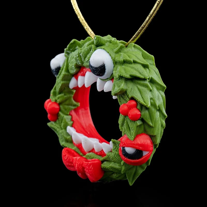 Christmas Wrath Christmas Ornament x5 - 3D Printed