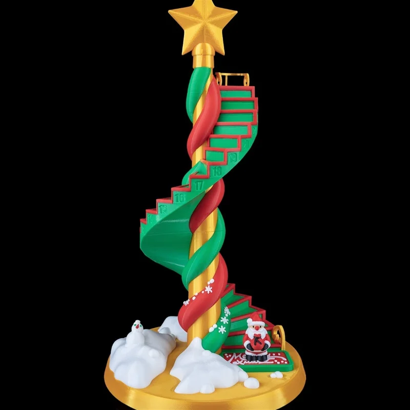 Christmas Step By Step Countdown - 3D Printed