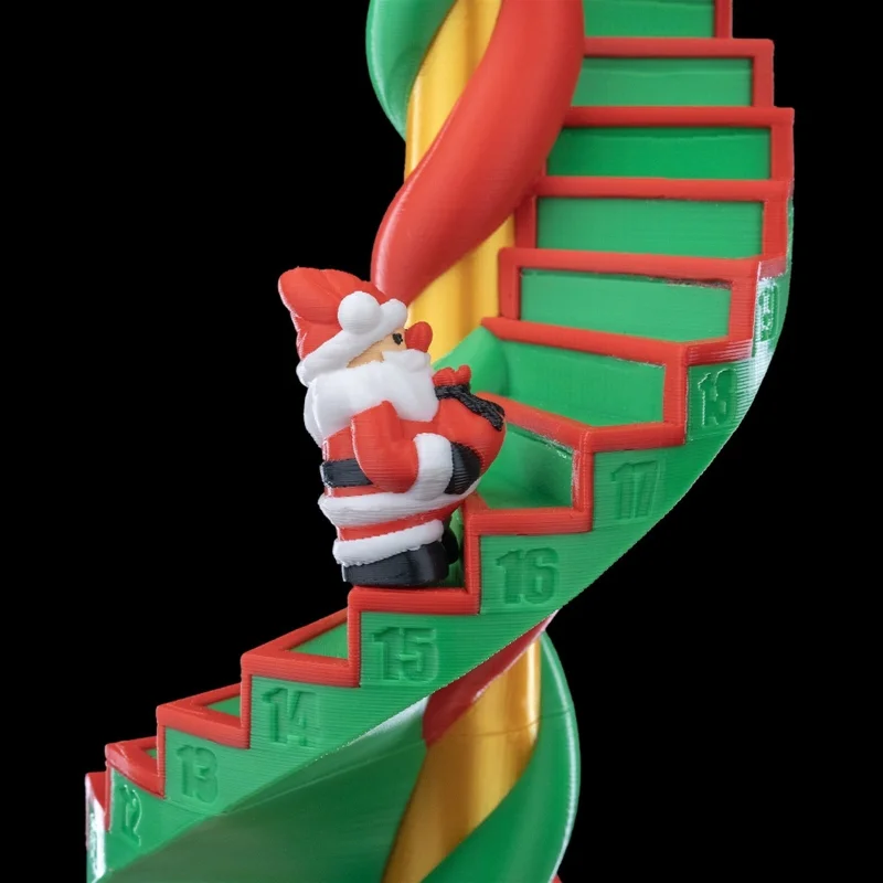 Christmas Step By Step Countdown - 3D Printed