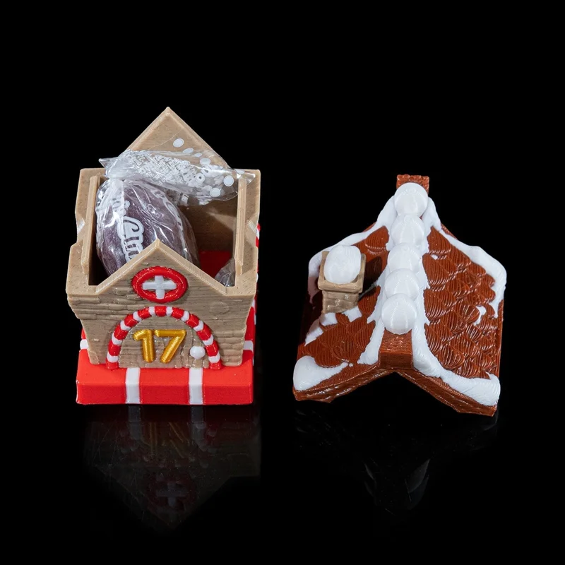 Tree Top Village Christmas Countdown - 3D Printed