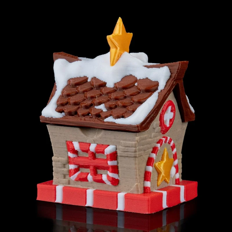 Tree Top Village Christmas Countdown - 3D Printed