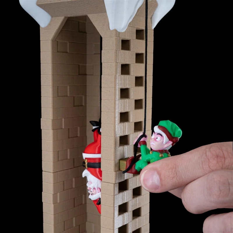 Ho-ho-hold up! Christmas Countdown - 3D Printed