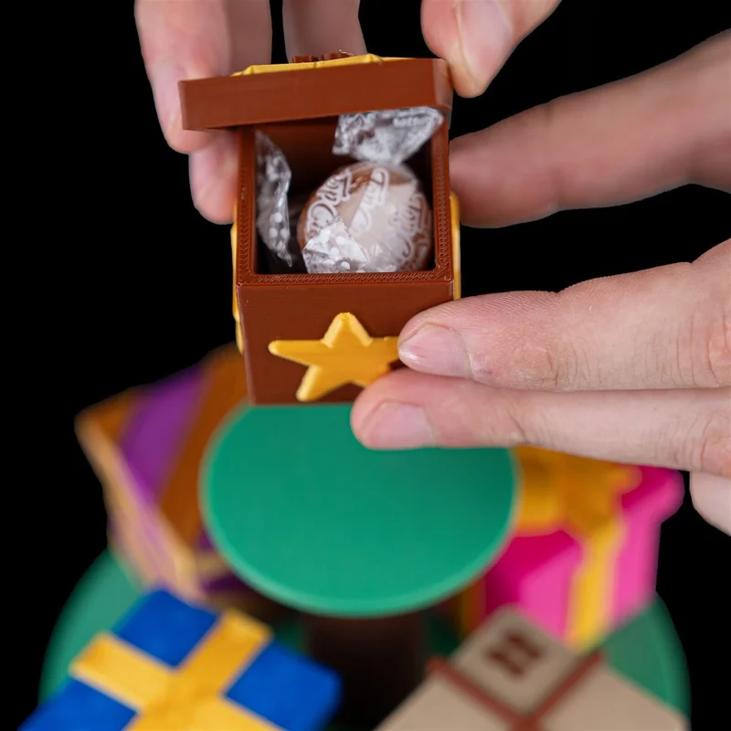 Tree Top Gifts Christmas Countdown - 3D Printed