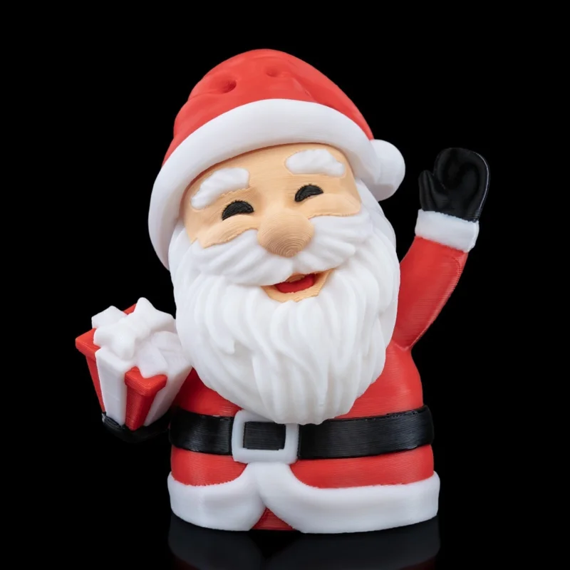 Mr. Claus Christmas Ornament x3 - 3D Printed